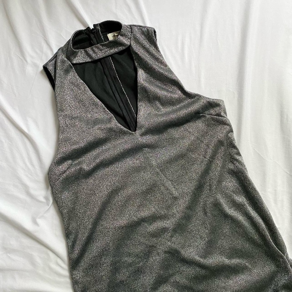 Urban Outfitters V-neck Shimmer Dress